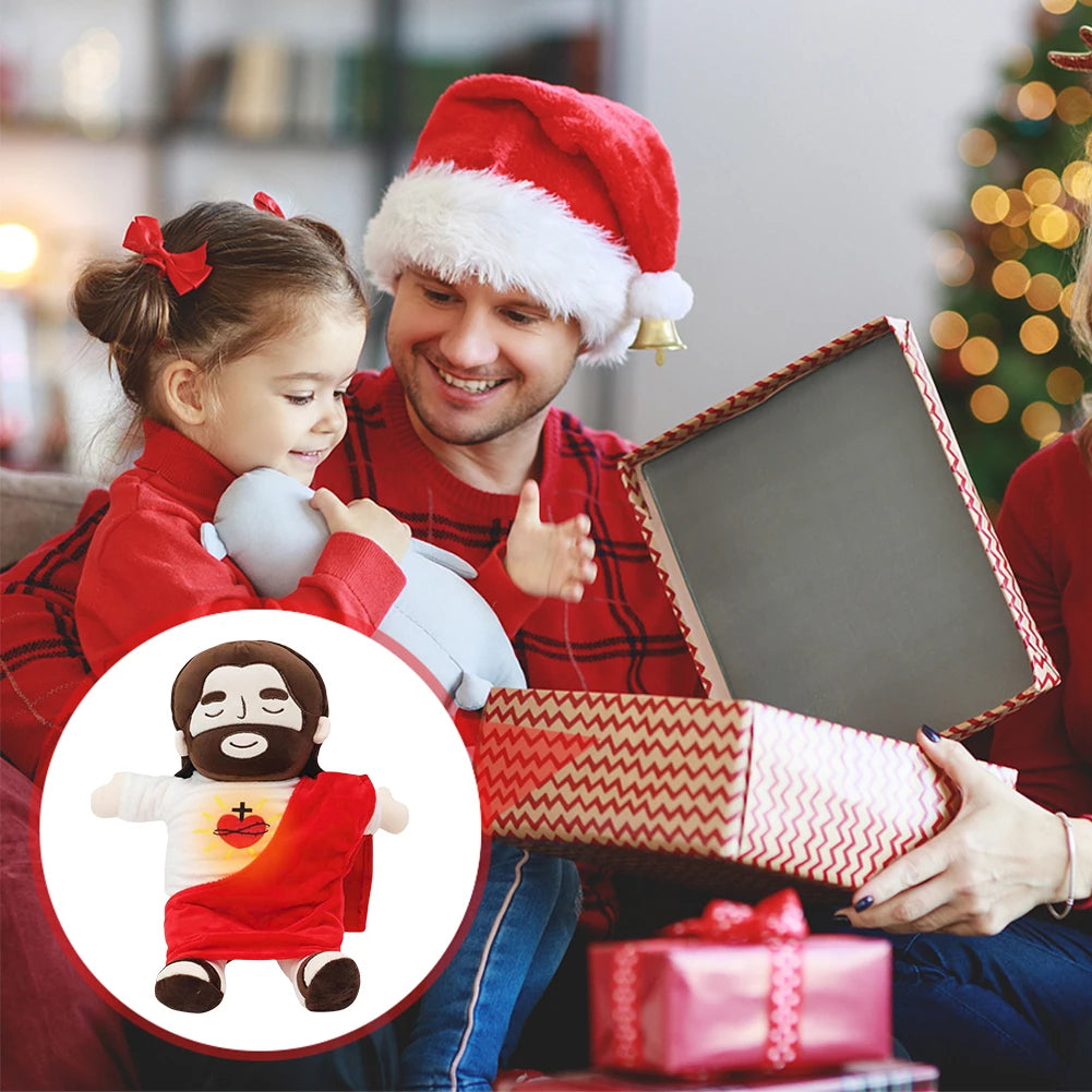 Jesus Plush Baby Breathing Toy™