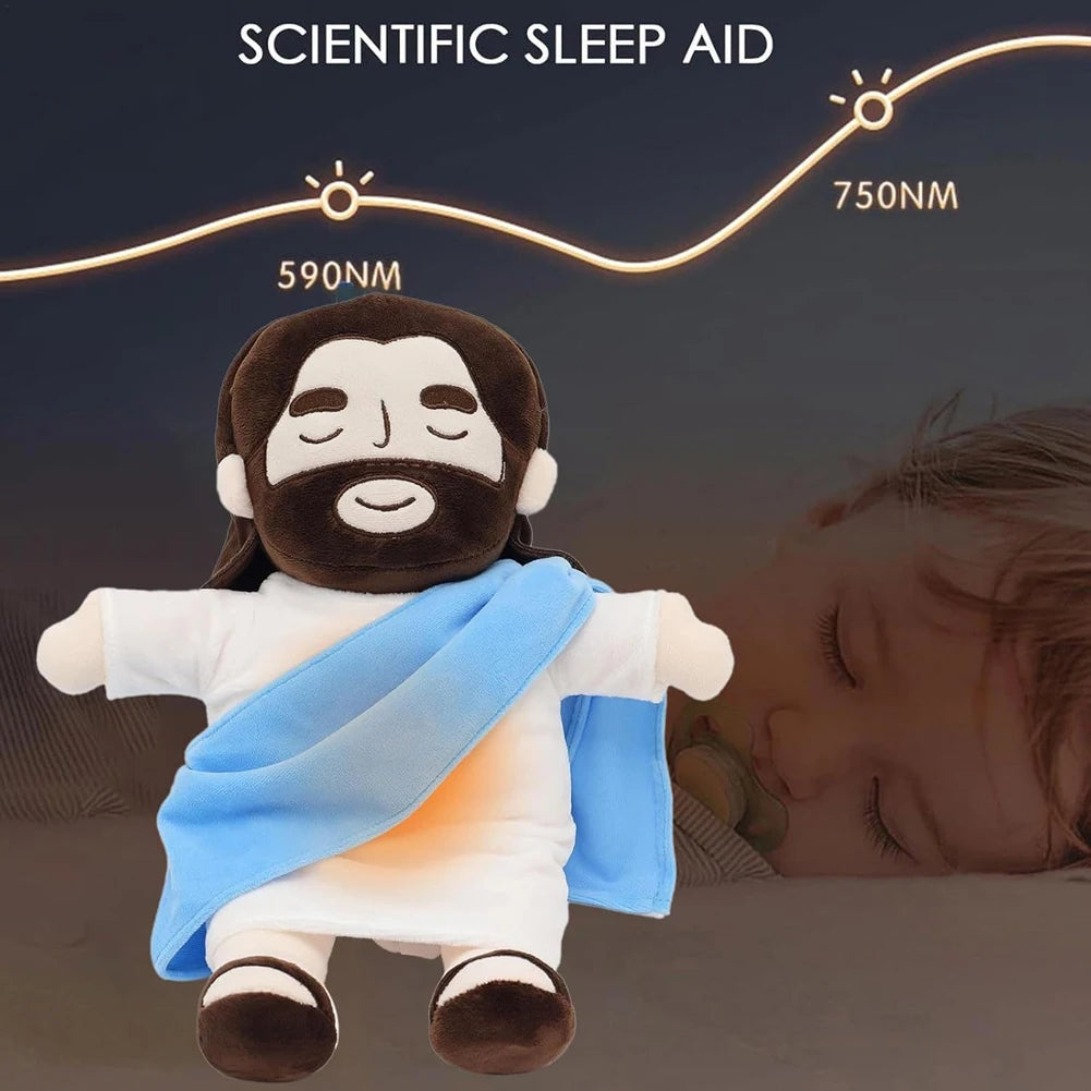 Jesus Plush Baby Breathing Toy™