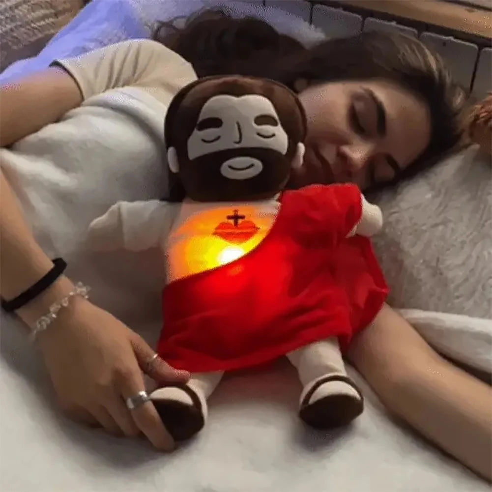 Jesus Plush Baby Breathing Toy™