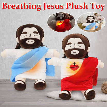 Jesus Plush Baby Breathing Toy™