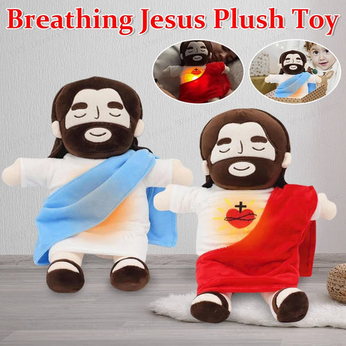 Jesus Plush Baby Breathing Toy™