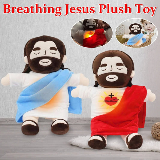 Jesus Plush Baby Breathing Toy™
