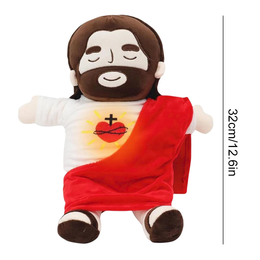 Jesus Plush Baby Breathing Toy™