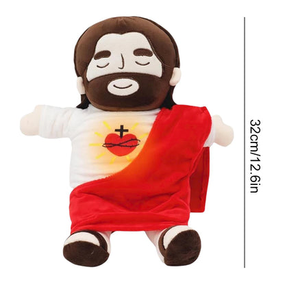 Jesus Plush Baby Breathing Toy™